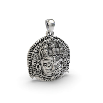 Kaal Bhairav 925 Silver Pendant