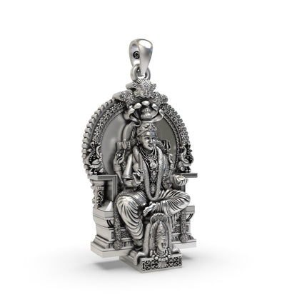 Mariamman 925 Silver Pendant