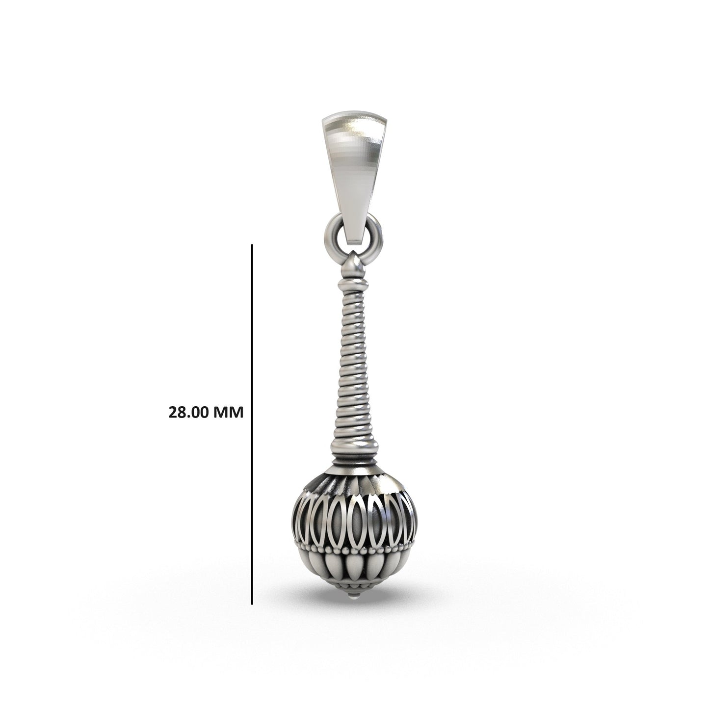 Gada 925 Silver Pendant