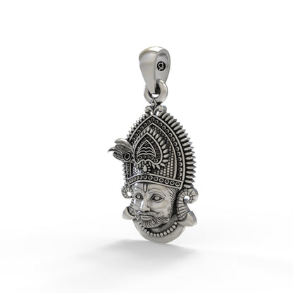Khatu Shyam 925 Silver Pendant