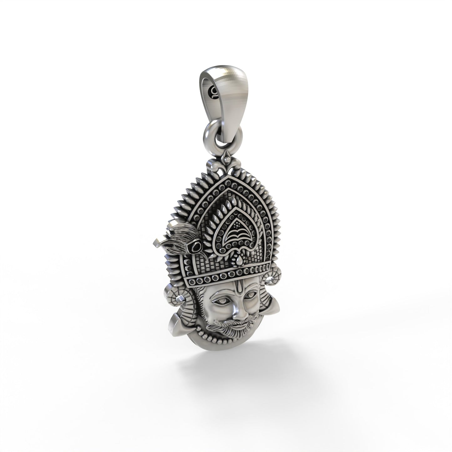 Khatu Shyam 925 Silver Pendant