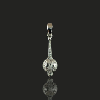 925 Silver Hanuman Gada Pendant | Bajrangbali Mace Locket & Spiritual Protection – Shukan Jewellers