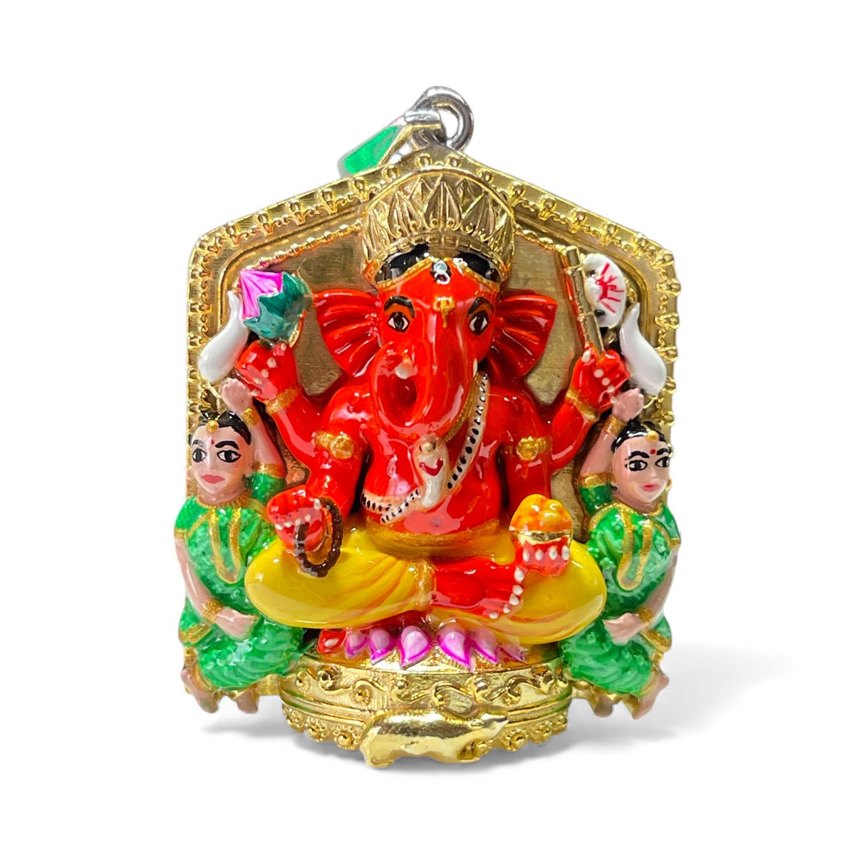 925 Silver Siddhivinayak Ganapati Pendant | Divine Ganesha Spiritual Jewellery – Shukan Jewellers