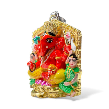 925 Silver Siddhivinayak Ganapati Pendant | Divine Ganesha Spiritual Jewellery – Shukan Jewellers