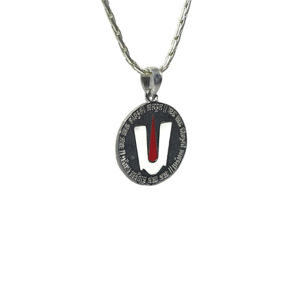 925 silver Balaji Tilak locket angle