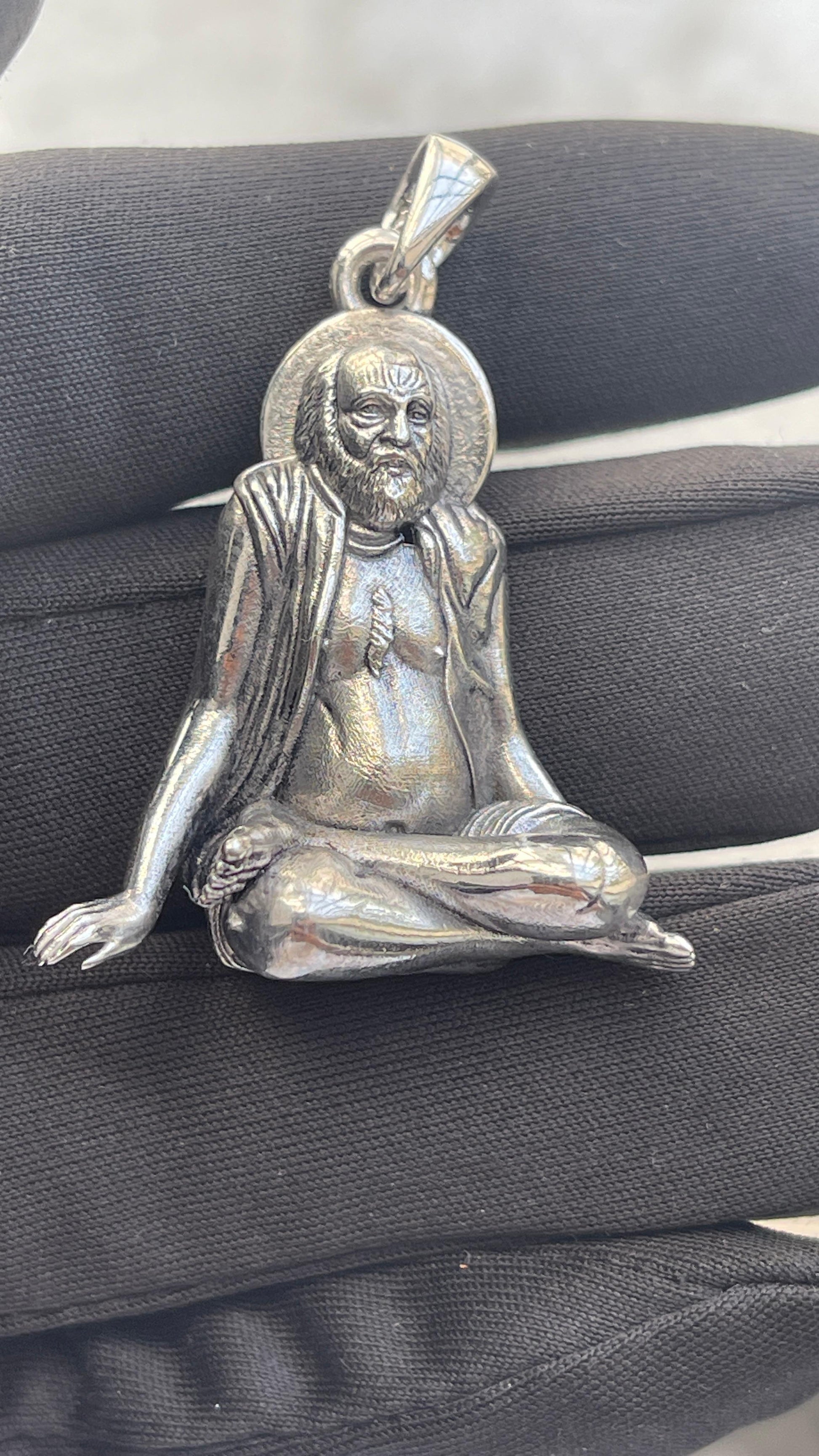 Premium saint pendant in 925 silver