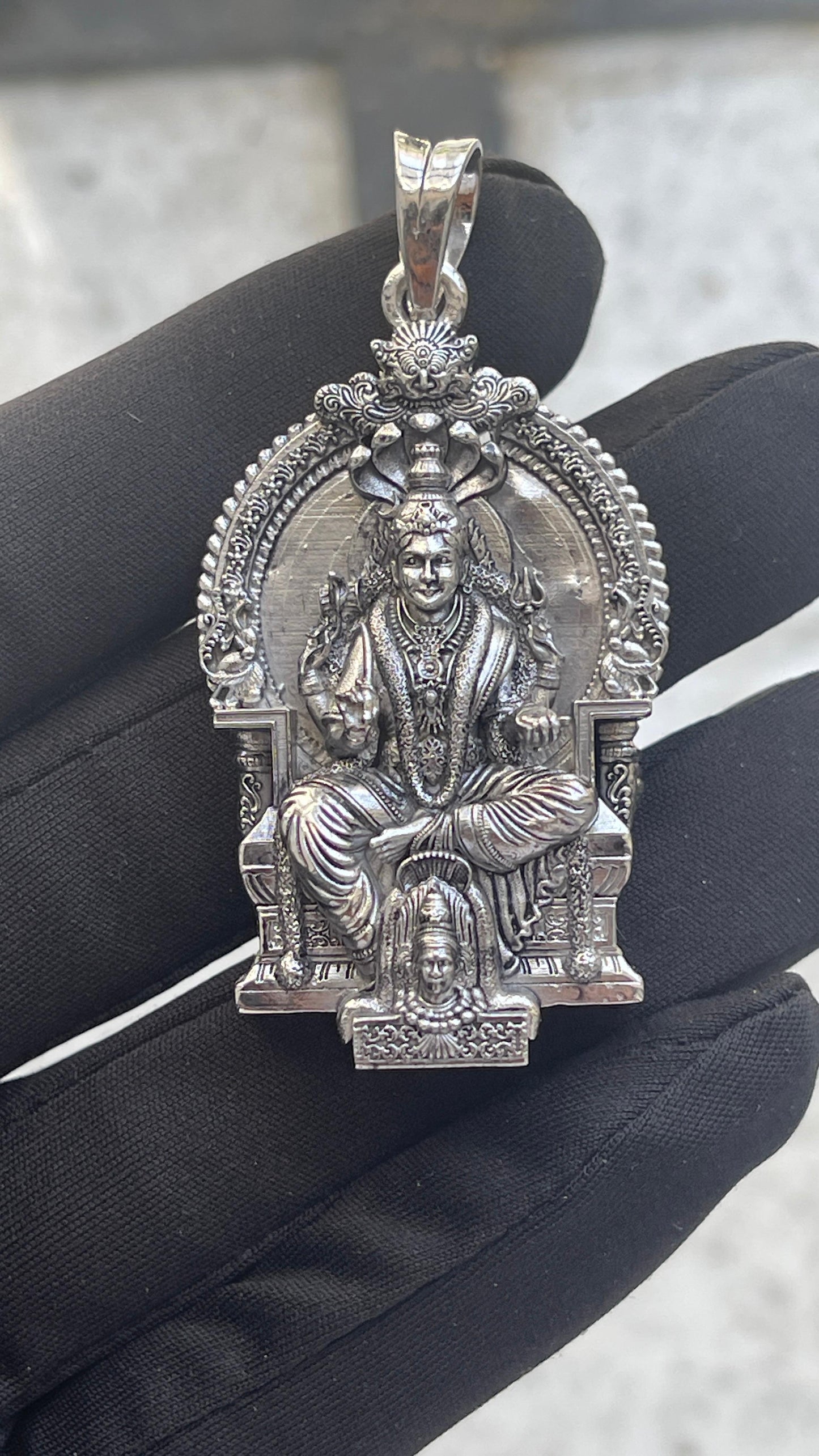Mariamman 925 Silver Pendant