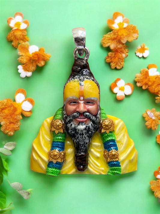 Premanand Govind Sharan 925 Silver Pendant