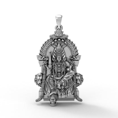 Divine Angala Parameswari 925 Silver Pendant