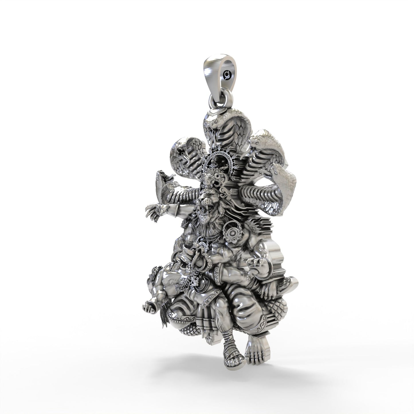 Narasimha 925 Silver Pendant