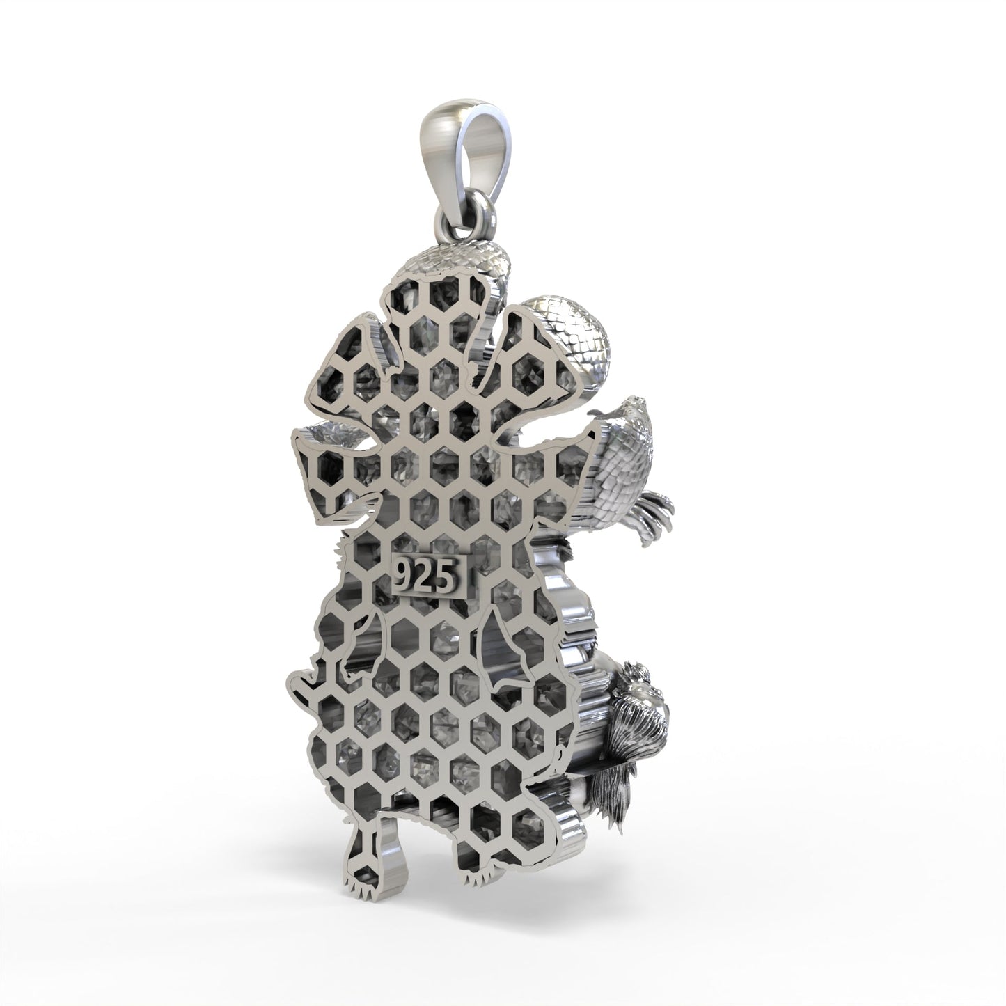 Narasimha 925 Silver Pendant