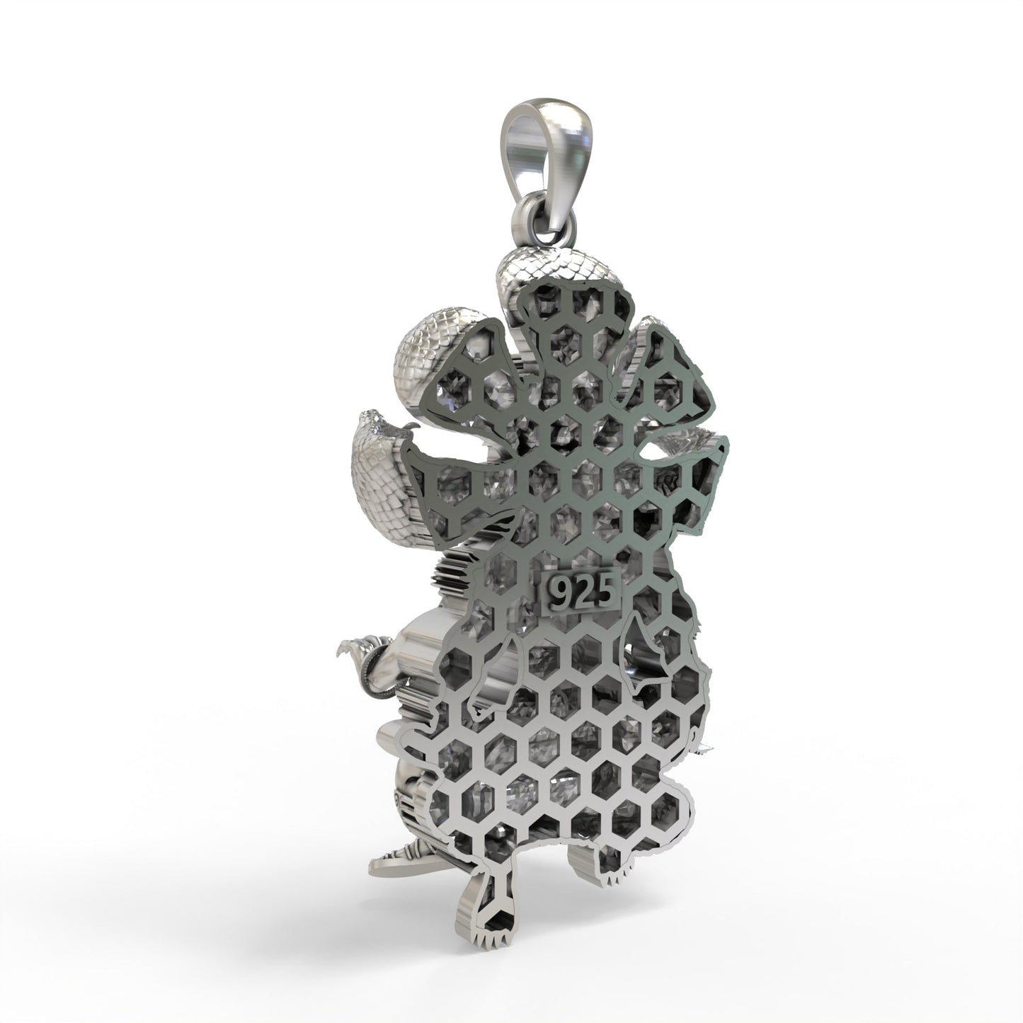 Narasimha 925 Silver Pendant