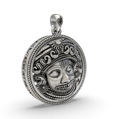 925 Silver Kashtbhanjandev Salangpur Hanumanji Pendant | Protection & Strength – Shukan Jewellers