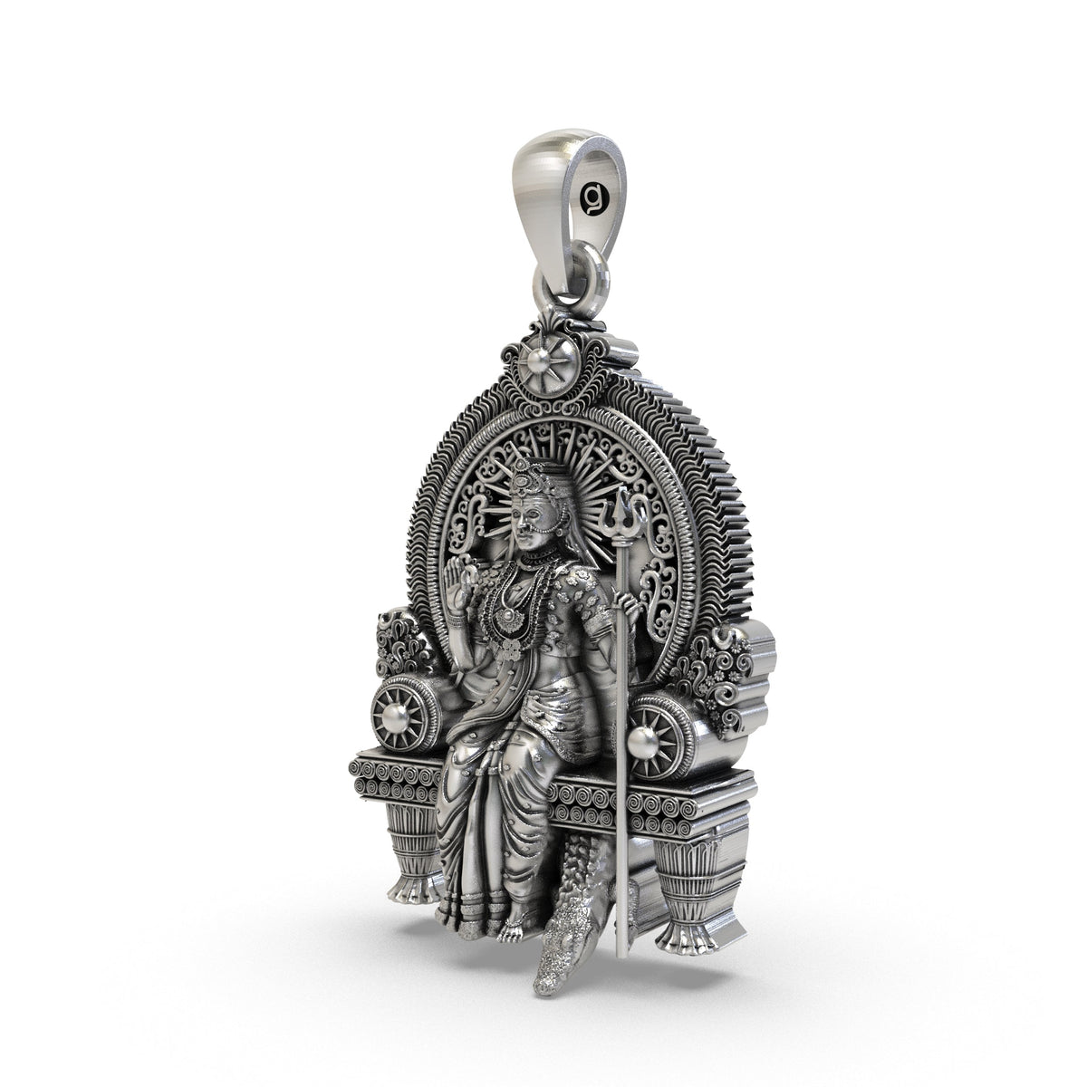 925 Silver Khodiyar Maa Pendant925 Silver Khodiyar Maa Pendant | Khodiyar Mata Devotional Spiritual Jewellery – Shukan Jewellers
