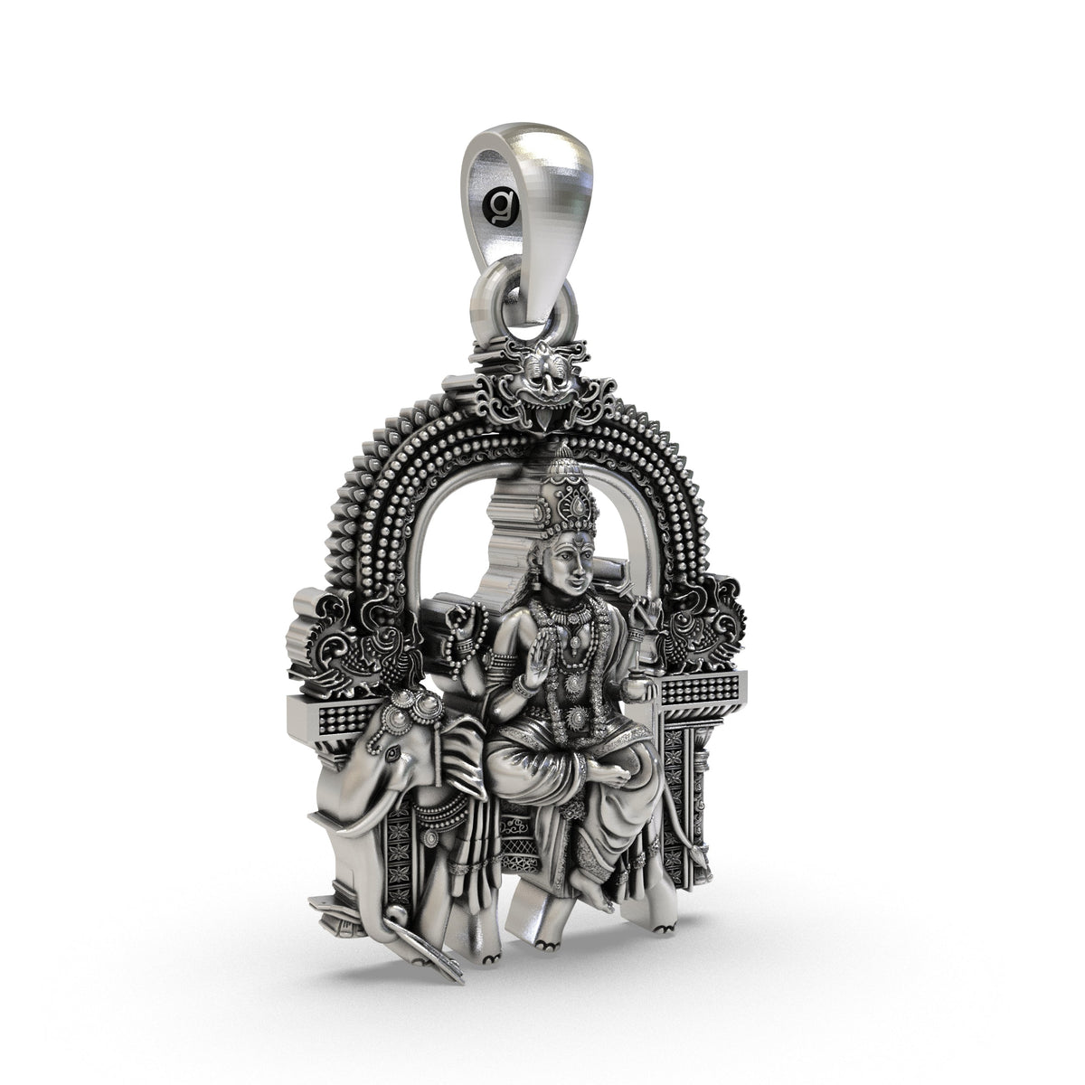 925 Silver Brihaspati Pendant | Guru Graha (Jupiter) Navagraha Locket – Shukan Jewellers