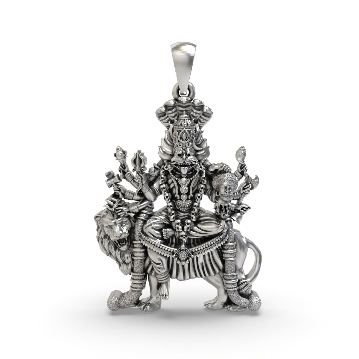 Pratyangira 925 Silver Pendant