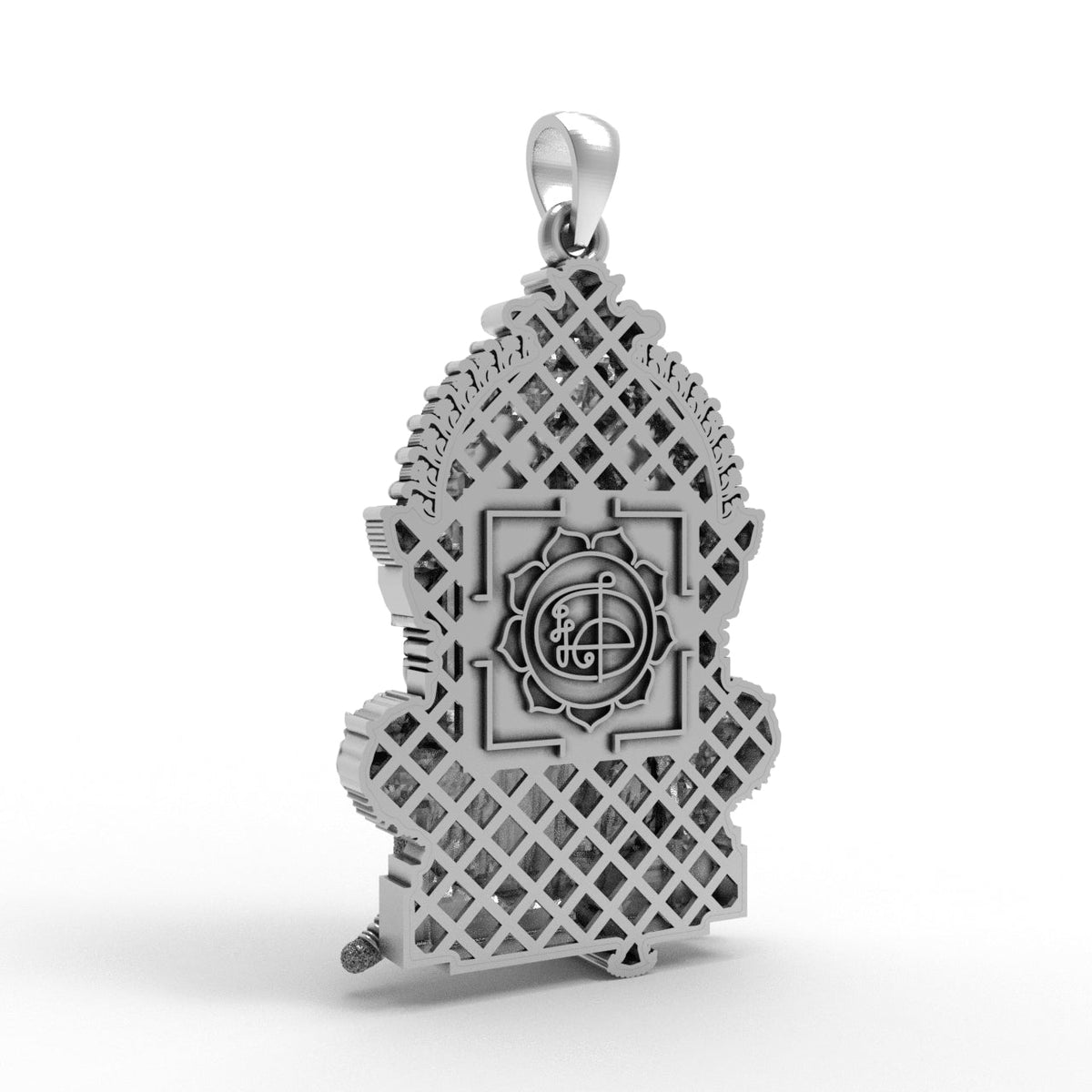 Divine Angala Parameswari 925 Silver Pendant
